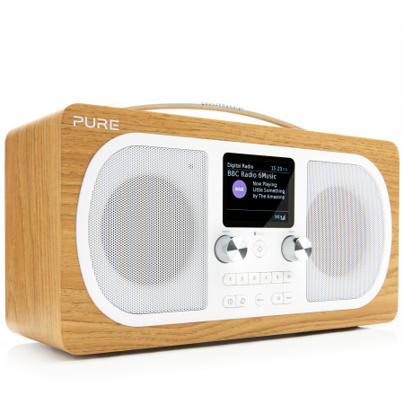 Pure Evoke H6 DAB+ Radio with Bluetooth - Oak