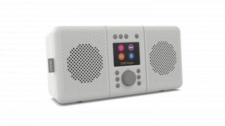 Pure Elan Connect+ Stereo Internet radio with DAB+ and Bluetooth - Stone Grey