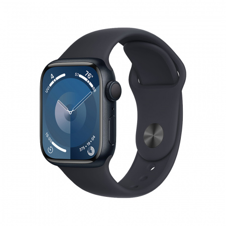 Apple Watch S9 GPS 45mm Midnight Alu Case w Midnight Sport Band - S/M (DEMO)