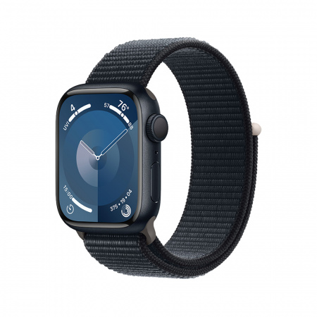 Apple Watch S9 GPS 45mm Midnight Alu Case w Midnight Sport Loop (DEMO)