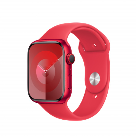Apple Watch S9 Cellular 41mm RED Alu Case w RED Sport Band - S/M (DEMO)