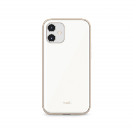 Moshi iGlaze Slim Hardshell Case for iPhone 12 mini (SnapTo) - White