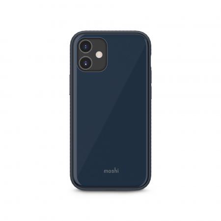 Moshi iGlaze Slim Hardshell Case for iPhone 12 mini (SnapTo) - Blue