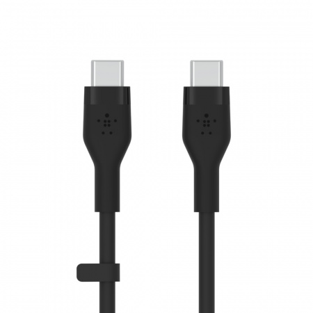 Belkin BOOST CHARGE Flex Silicone cable USB-C to USB-C 2.0 - 3M - Black