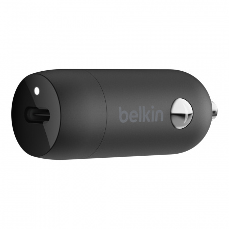 Belkin BOOST CHARGE 20w USB-C PD Single Car Charger - Black