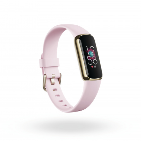 Fitbit Luxe Special Edition Gorjana w Jewellery Band - Soft Gold/Peony
