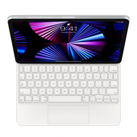 Apple Magic Keyboard for iPad Air (4/5th/M2) and iPad Pro 11 (3/4th gen) - Bulgarian - White
