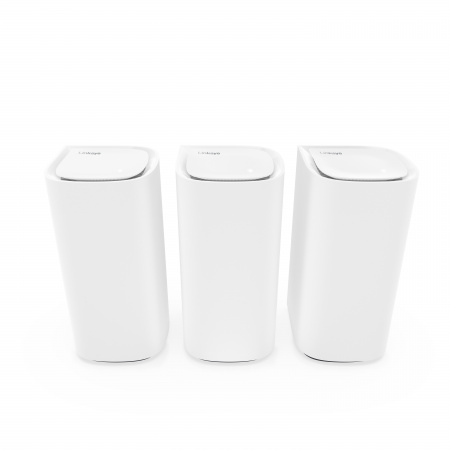 Linksys Velop MX6203 Tri-Band Mesh WiFi 6E System, 3-Pack