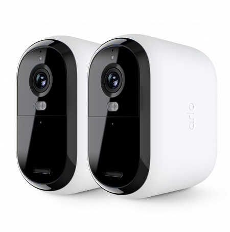 Arlo Essential (Gen.2) XL 2K Outdoor Security Camera - 2 Camera Kit - White