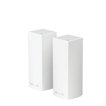 Linksys Velop AC4400 Whole Home Wi-Fi 2-Pack - White